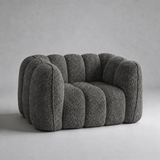 Pumpkin Compression Sofa | Bouclé Armchair & 3-Seater Sofa – StoolTopia - StoolTopia