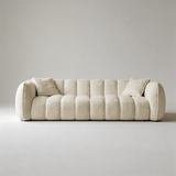 Pumpkin Compression Sofa | Bouclé Armchair & 3-Seater Sofa – StoolTopia - StoolTopia