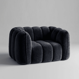 Pumpkin Compression Sofa | Bouclé Armchair & 3-Seater Sofa – StoolTopia - StoolTopia