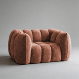 Pumpkin Compression Sofa | Bouclé Armchair & 3-Seater Sofa – StoolTopia - StoolTopia
