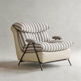 Retro Comfy Lazy Armchair for Living Room Bedroom Balcony - StoolTopia