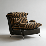 Retro Comfy Lazy Armchair for Living Room Bedroom Balcony - StoolTopia