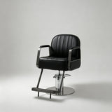 Retro Hydraulic Salon Chair – Heavy-Duty Metal Frame & Premium Leatherette Seat - StoolTopia
