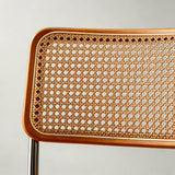 Retro Modern Dining Chair - Curved Wood Frame - StoolTopia