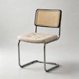 Retro Modern Dining Chair - Curved Wood Frame - StoolTopia