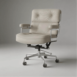 Robin Executive Leather Office Chair - Mid - Century Modern - StoolTopiaOffice Chairs