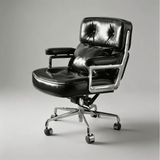 Robin Executive Leather Office Chair - Mid - Century Modern - StoolTopiaOffice Chairs
