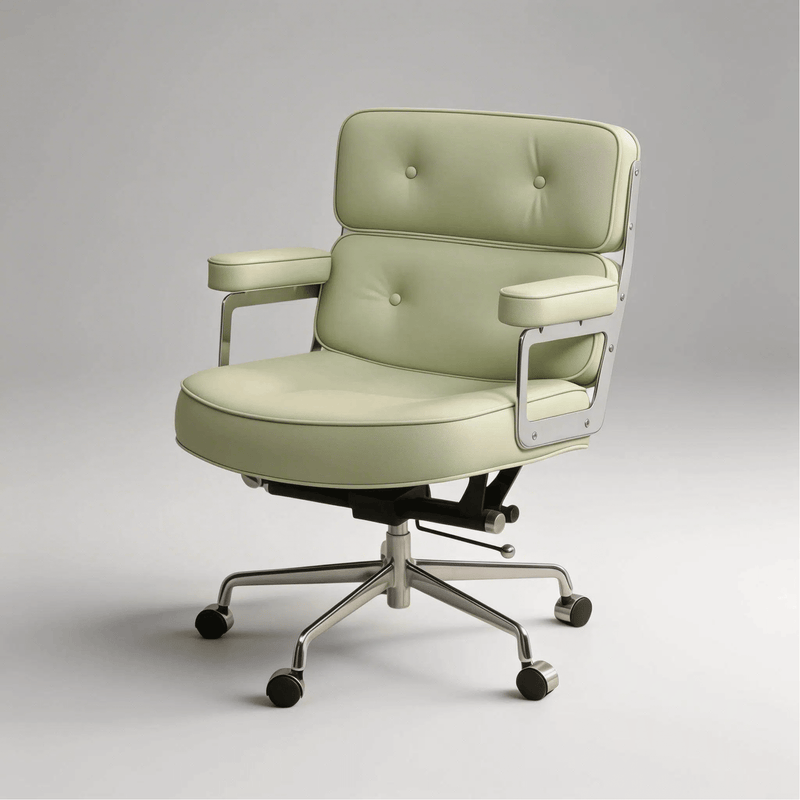 Mid-Century Modern Robin Executive Leather Office Chair – StoolTopia