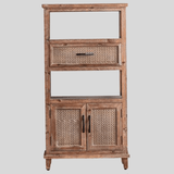 Rustic Herringbone Storage Cabinet Series – 3 Sizes - StoolTopia
