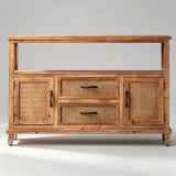 Rustic Herringbone Storage Cabinet Series – 3 Sizes - StoolTopia