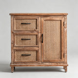 Rustic Herringbone Storage Cabinet Series – 3 Sizes - StoolTopia