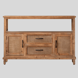 Rustic Herringbone Storage Cabinet Series – 3 Sizes - StoolTopia