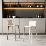 Saddle Leather Bar Stool | Heavy - Duty Steel Frame, 250kg Capacity, Multi - Height - StoolTopia