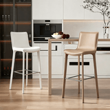 Saddle Leather Bar Stool | Heavy - Duty Steel Frame, 250kg Capacity, Multi - Height - StoolTopia