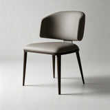Sleek Sophistication: Premium Upholstered Dining Chair with Black Tapered Legs for Modern Interiors - StoolTopia