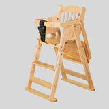 Solid Wood Baby High Chair - Classic Design & Safety - StoolTopia