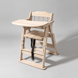 Solid Wood Baby High Chair - Classic Design & Safety - StoolTopia