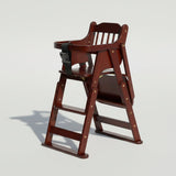 Solid Wood Baby High Chair - Classic Design & Safety - StoolTopia