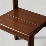 Solid Wood Minimalist Dining Chair - StoolTopia