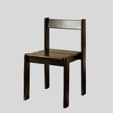 Solid Wood Minimalist Dining Chair - StoolTopia