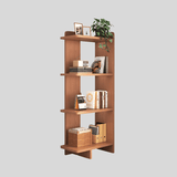 Solid Wood Multi - Tier Bookshelf – Floor Standing Display & Storage Unit - StoolTopia