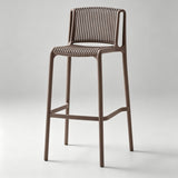 Stackable Counter Stools with Back and Footrest - StoolTopiaCounter Stools