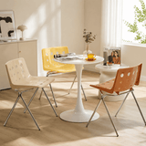 Stackable Plastic Dining Chair - Vibrant Colours - StoolTopia