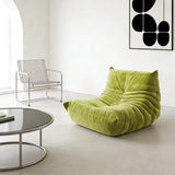 Togo Fireside Lounge Chair - Frameless High - Density Foam Caterpillar Sofa in Velvet/Corduroy - StoolTopia
