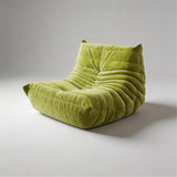 Togo Fireside Lounge Chair - Frameless High - Density Foam Caterpillar Sofa in Velvet/Corduroy - StoolTopia
