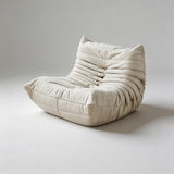 Togo Fireside Lounge Chair - Frameless High - Density Foam Caterpillar Sofa in Velvet/Corduroy - StoolTopia