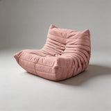 Togo Fireside Lounge Chair - Frameless High - Density Foam Caterpillar Sofa in Velvet/Corduroy - StoolTopia