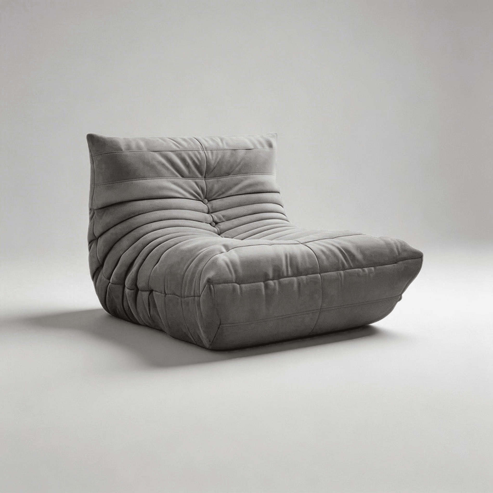 Caterpillar Lounge Chair – Frameless Compression Sofa | Cloud Fleece ...