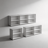 USM Modular Stainless Steel Sideboard | Mid-Century Storage Cabinet | STOOLTOPIA - StoolTopia