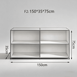 USM Modular Stainless Steel Sideboard | Mid-Century Storage Cabinet | STOOLTOPIA - StoolTopia