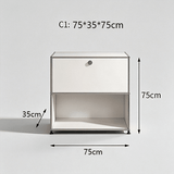 USM Modular Stainless Steel Sideboard | Mid - Century Storage Cabinet | STOOLTOPIA - StoolTopia