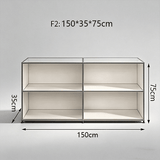USM Modular Stainless Steel Sideboard | Mid - Century Storage Cabinet | STOOLTOPIA - StoolTopia