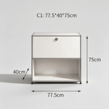 USM Modular Stainless Steel Sideboard | Mid - Century Storage Cabinet | STOOLTOPIA - StoolTopia