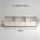 USM Modular Stainless Steel Sideboard | Mid - Century Storage Cabinet | STOOLTOPIA - StoolTopia