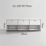 USM Modular Stainless Steel Sideboard | Mid-Century Storage Cabinet | STOOLTOPIA - StoolTopia
