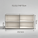 USM Modular Stainless Steel Sideboard | Mid - Century Storage Cabinet | STOOLTOPIA - StoolTopia