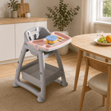 Versatile High Chair: Adjustable Heights, Modern Design, and Superior Comfort for Your Growing Child - StoolTopia