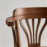 Vintage Bentwood Bar Stool - Elegant and Sturdy with Rattan Seat - StoolTopia