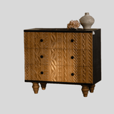 Vintage Carved Solid Wood Dresser Cabinet - StoolTopia