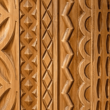 Vintage Carved Solid Wood Dresser Cabinet - StoolTopia