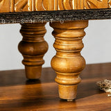 Vintage Carved Solid Wood Dresser Cabinet - StoolTopia