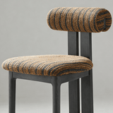 Vintage French Style High Bar Chair, Ash Wood Kitchen Island Stool - StoolTopia