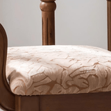 Vintage Hand - Carved Solid Wood Vanity Chair - European Style Accent Stool - StoolTopia