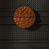 Vintage - Inspired Black Wood Storage Cabinet Series with Textured Metal Accents - StoolTopia