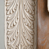 Vintage Leaf Carved Side Cabinet – 75cm - StoolTopia