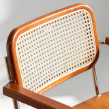Vintage Leather & Chrome Office Chair – Adjustable Height & Armrests - StoolTopia